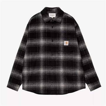Carhartt WIP Brennan Shirt Jacket Check Black / Wax
